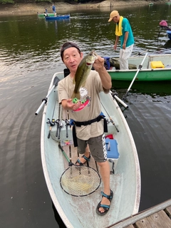 ブラックバスの釣果