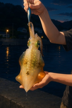 アオリイカの釣果