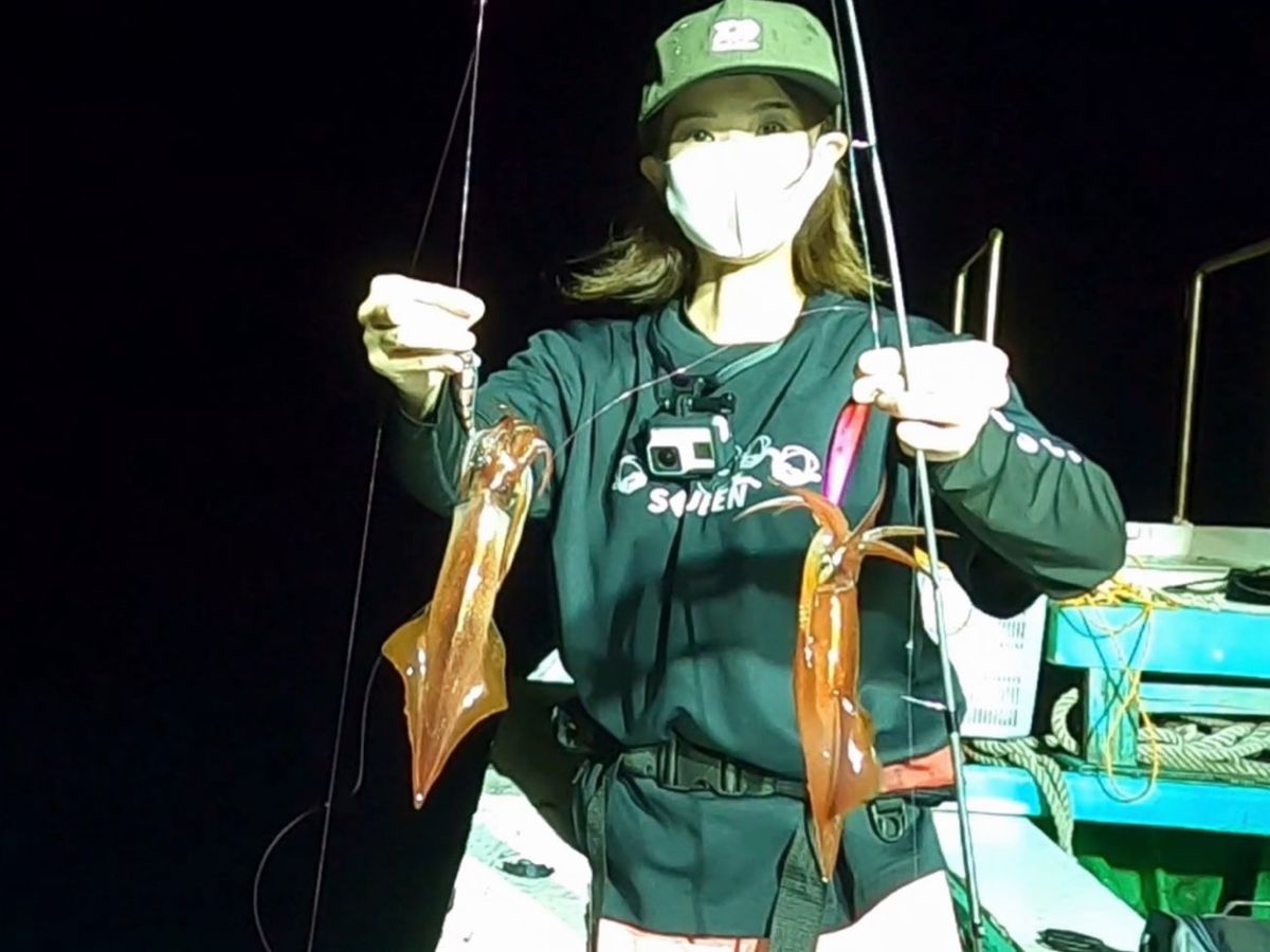 釣りガールみかんさんの釣果 1枚目の画像