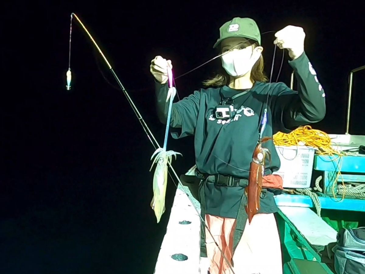 釣りガールみかんさんの釣果 2枚目の画像