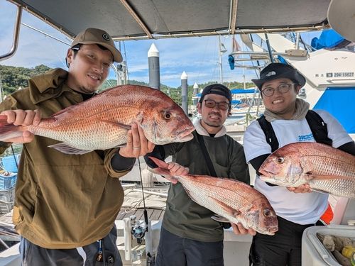 タイの釣果