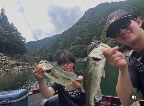 ブラックバスの釣果