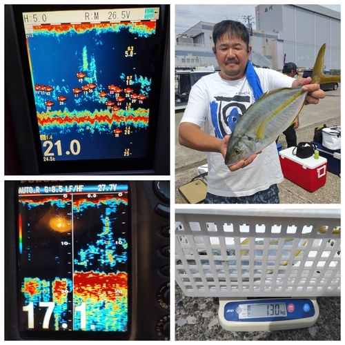 シマアジの釣果