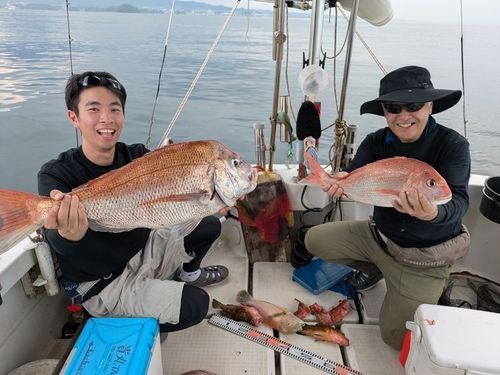 タイの釣果
