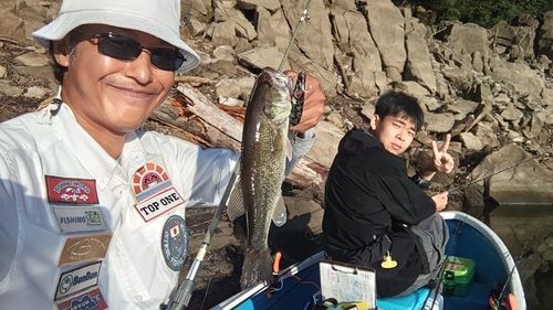 ブラックバスの釣果