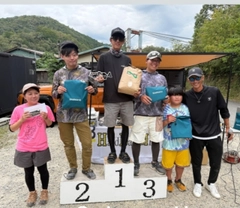 ブラックバスの釣果