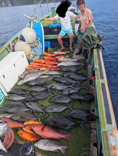 クロヒラアジの釣果