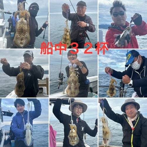アオリイカの釣果