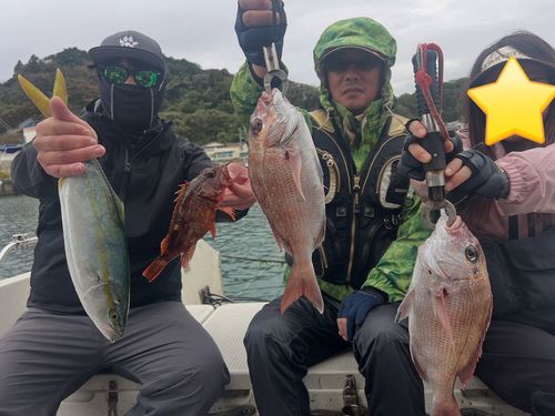 タイの釣果